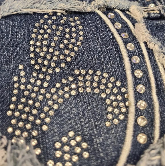 Paco Jeans Juniors Sz.7 Emblished Pockets - Picture 9 of 16